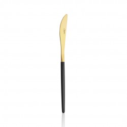 Amore Black Touch Titanyum Mat Gold 12 Adet Tatlı Bıçağı