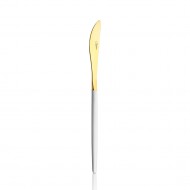 Amore White Touch Titanyum Parlak Gold 6 Adet Tatlı Bıçağı