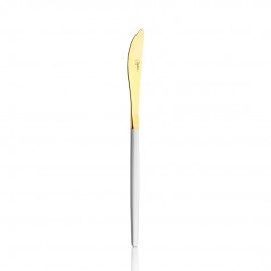 Amore White Touch Titanyum Parlak Gold 6 Adet Tatlı Bıçağı