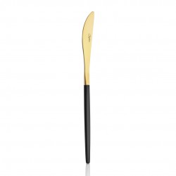 Amore Black Touch Titanyum Mat Gold 12 Adet Yemek Bıçağı