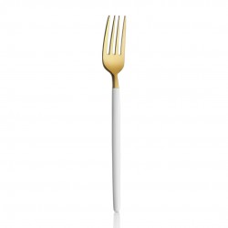 Amore White Touch Titanyum Mat Gold 12 Adet Yemek Çatalı